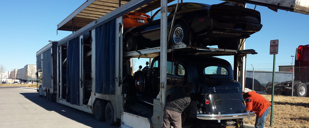 Enclosed Car Transporter